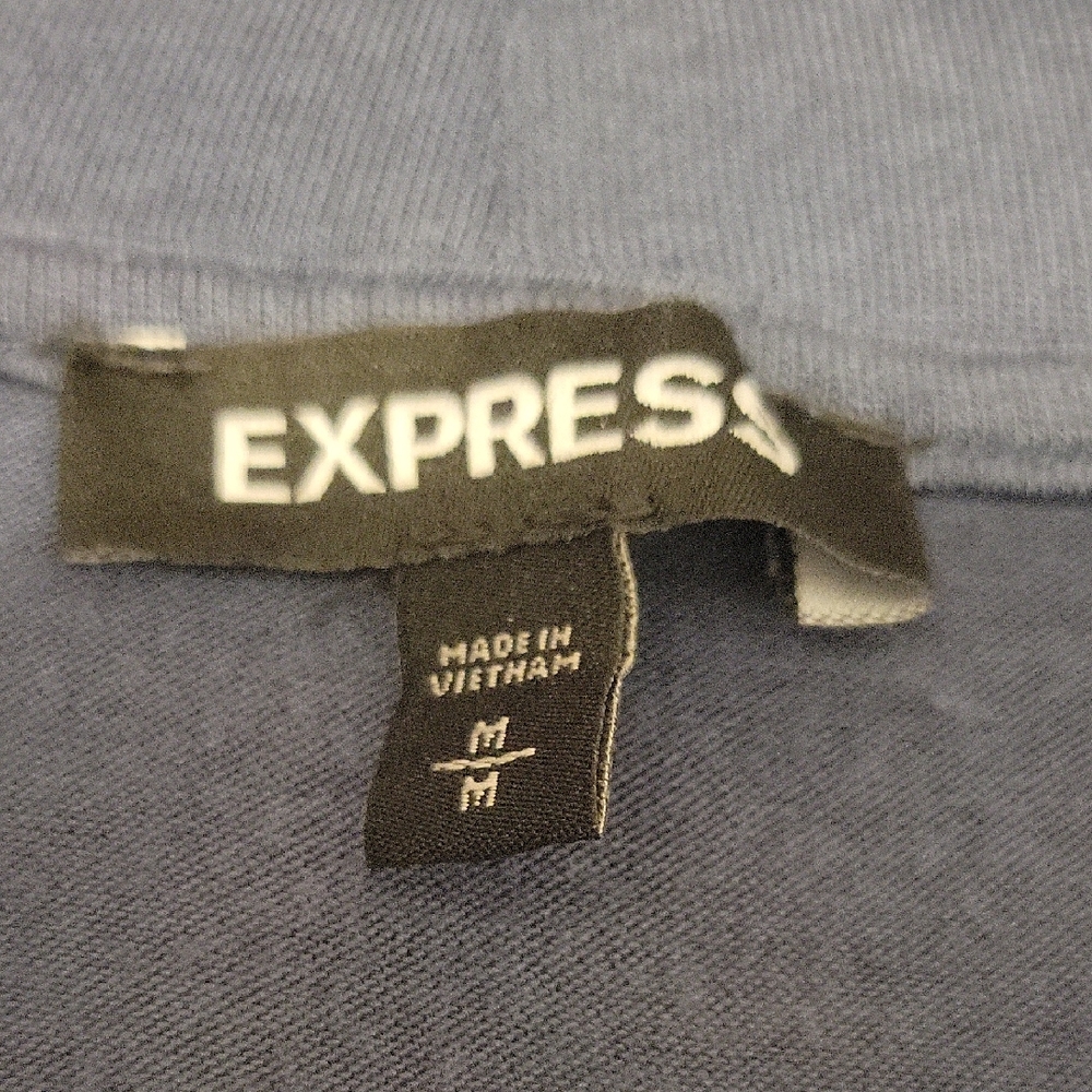 Express Deep Blue Top - Picture 4 of 5